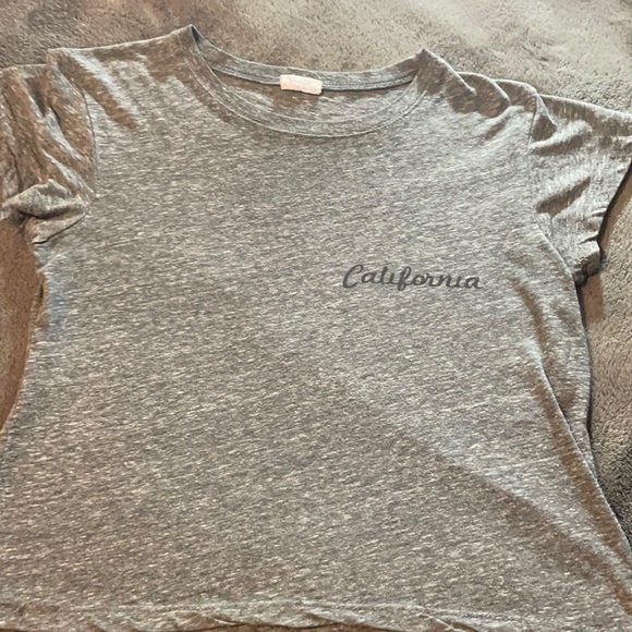 Gray Crop Top - Picture 1 of 2